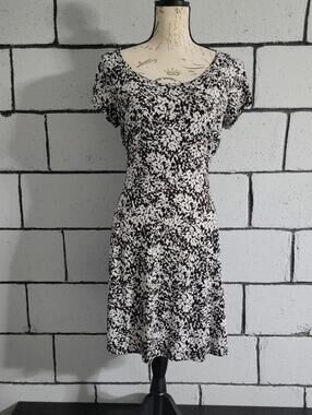 BUNDLE SALE!  Michael Kors Floral Black and White Dress Sz M